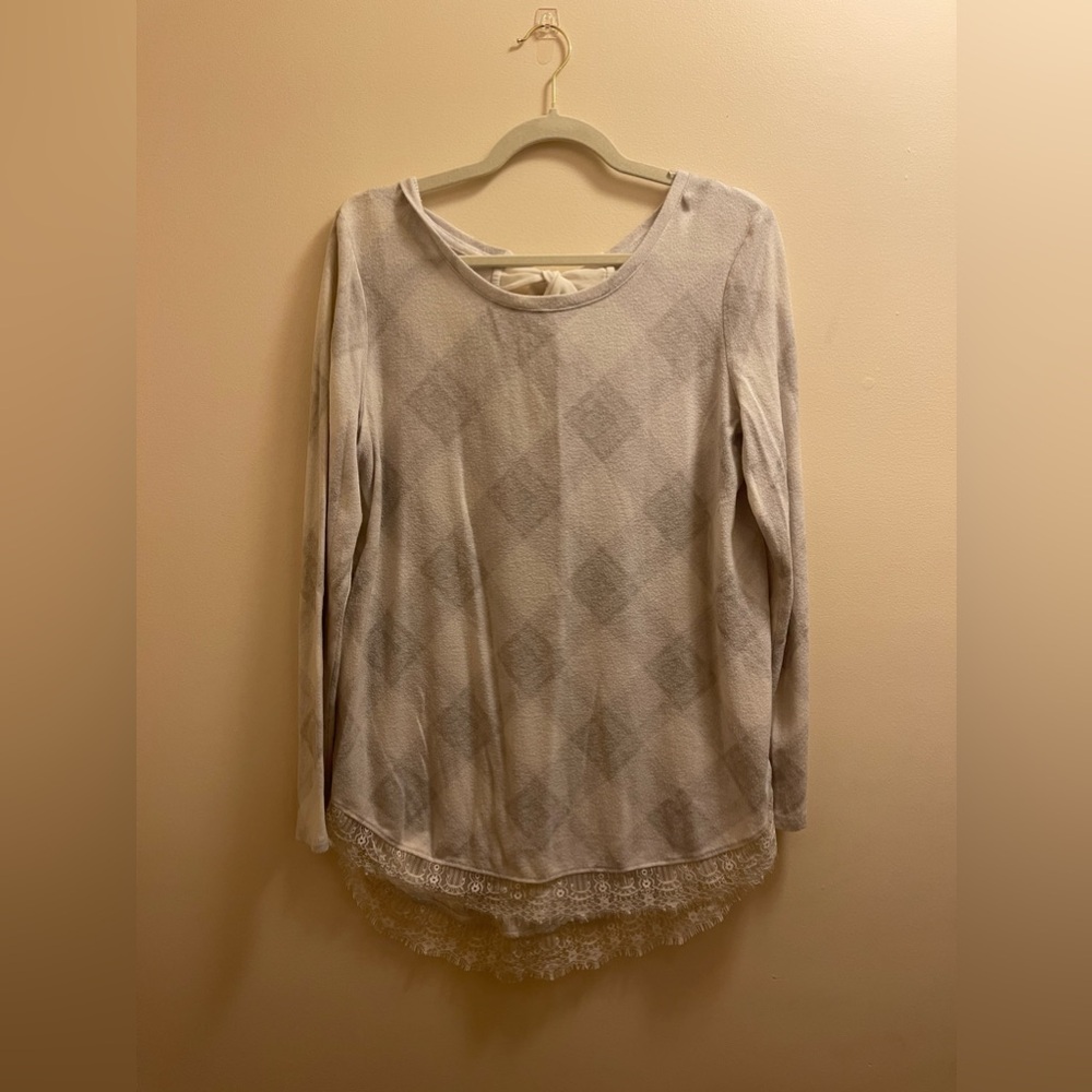 Lauren Conrad Plaid Sweater